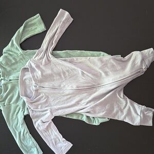 Cloud Island Baby Onesie in Soft Gray